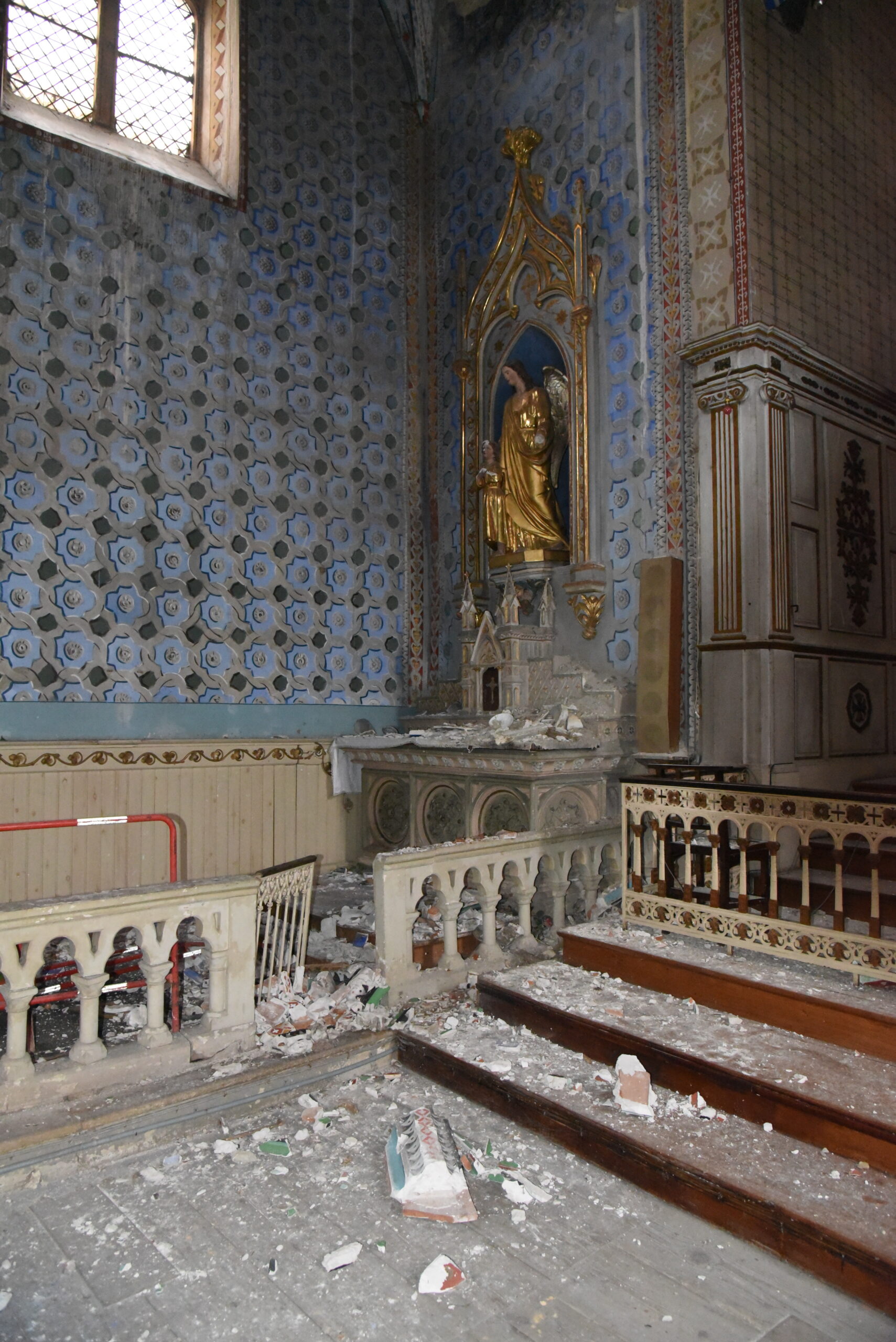 dégats eglise